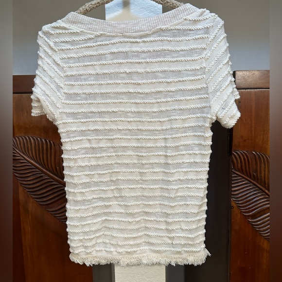 Eri + Ali Ivory Blouse XXS - Picture 2 of 4